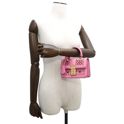 Mcm Rhinestones Pink Handbags