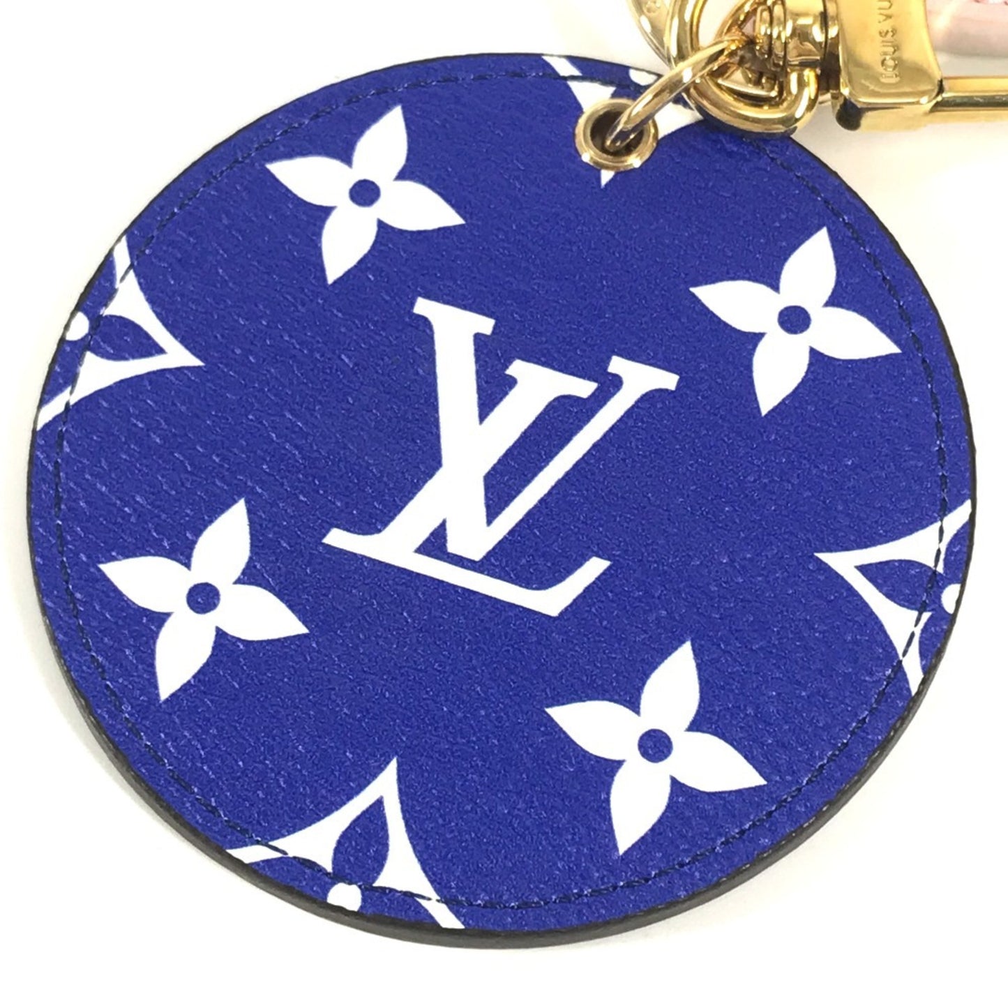 Louis Vuitton Monogram Canvas Blue Key Rings