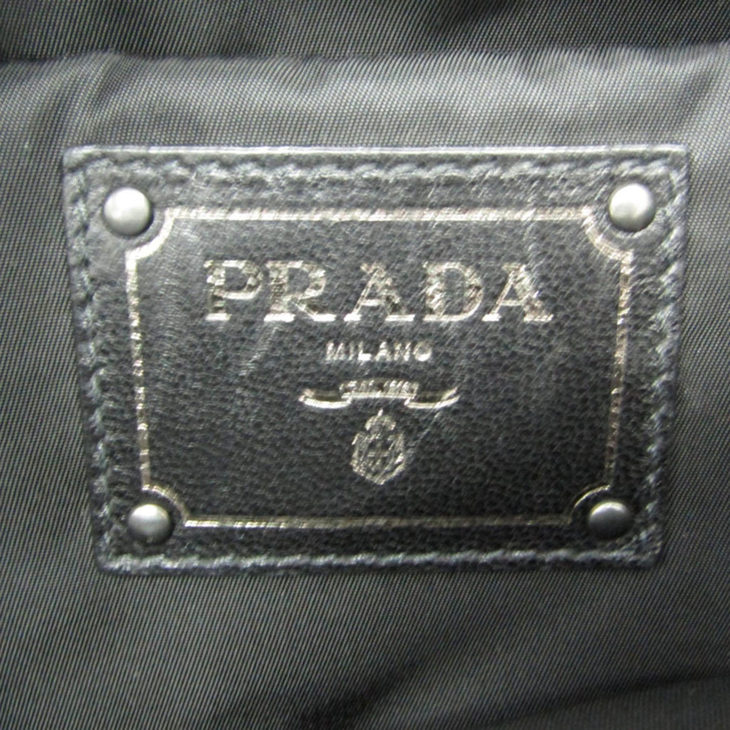 Prada Nylon Black Handbags