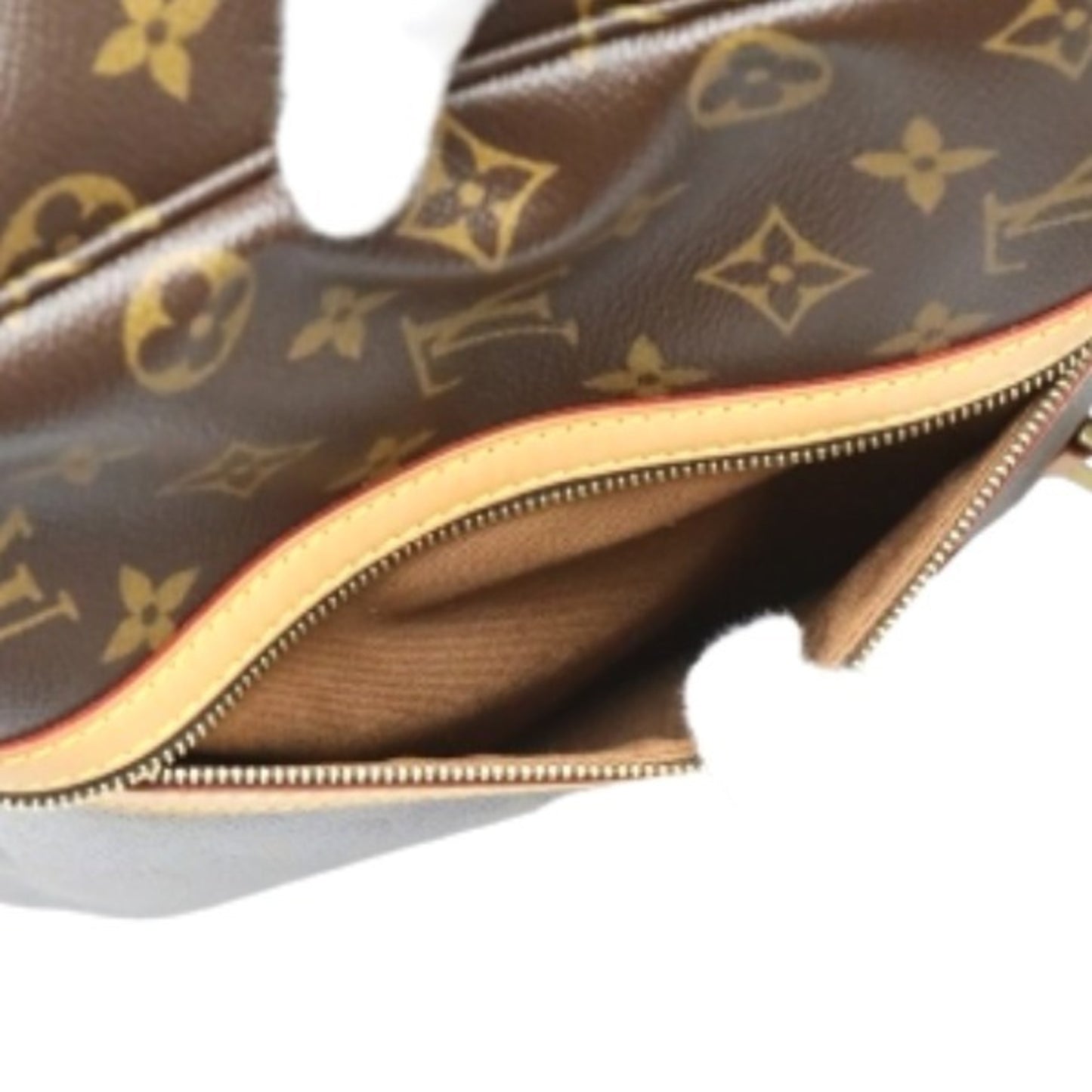 Louis Vuitton Monogram Canvas Brown Shoulder Bags