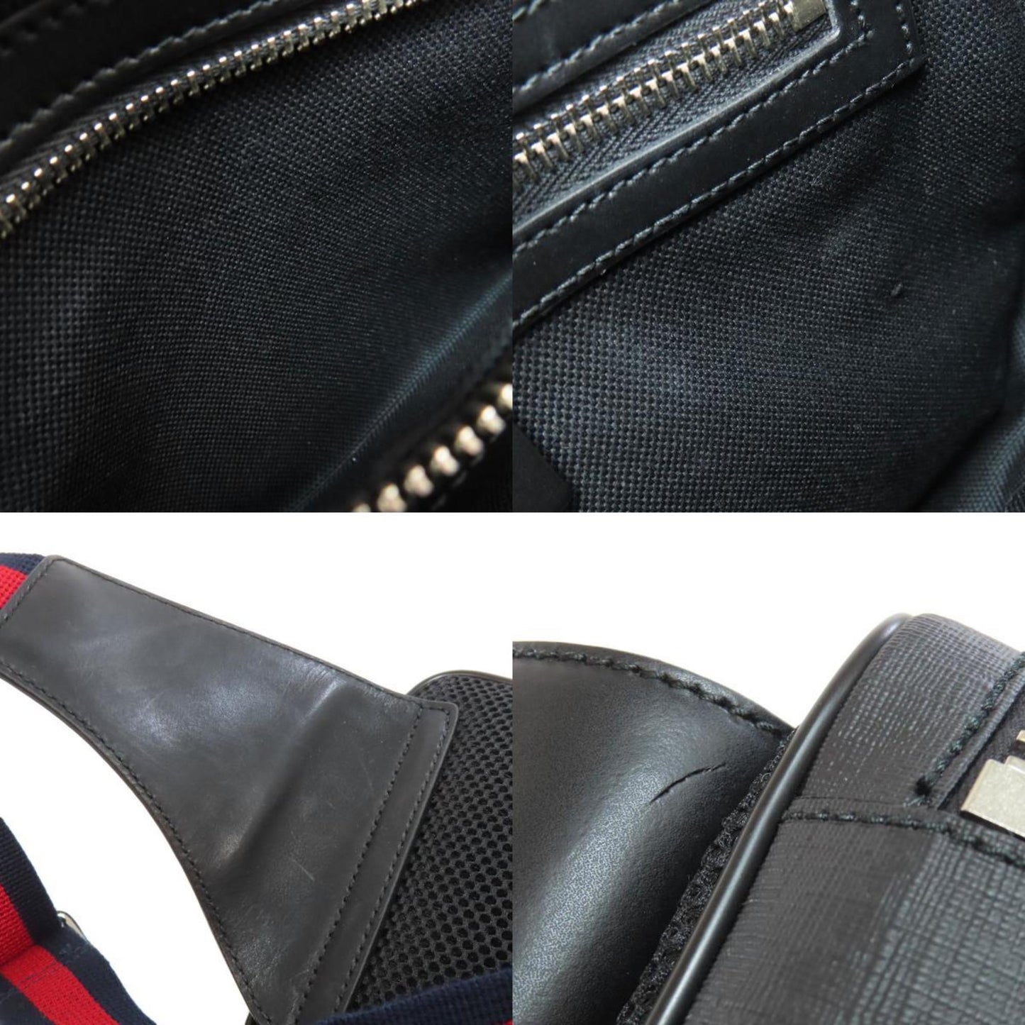 Gucci Pvc Black Crossbody Bags