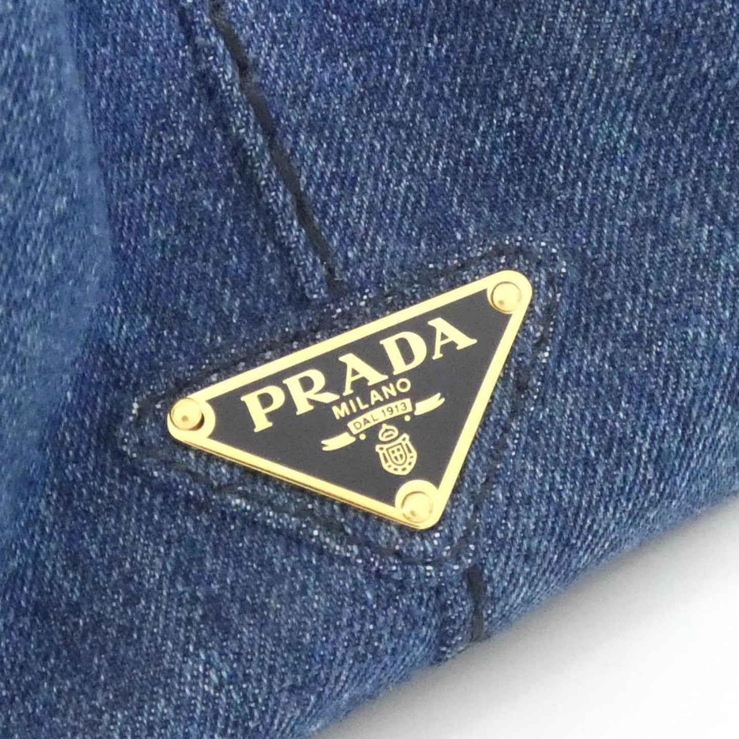 Prada Denim Blue Handbags