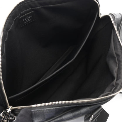 Louis Vuitton Coated Canvas Black Briefcases