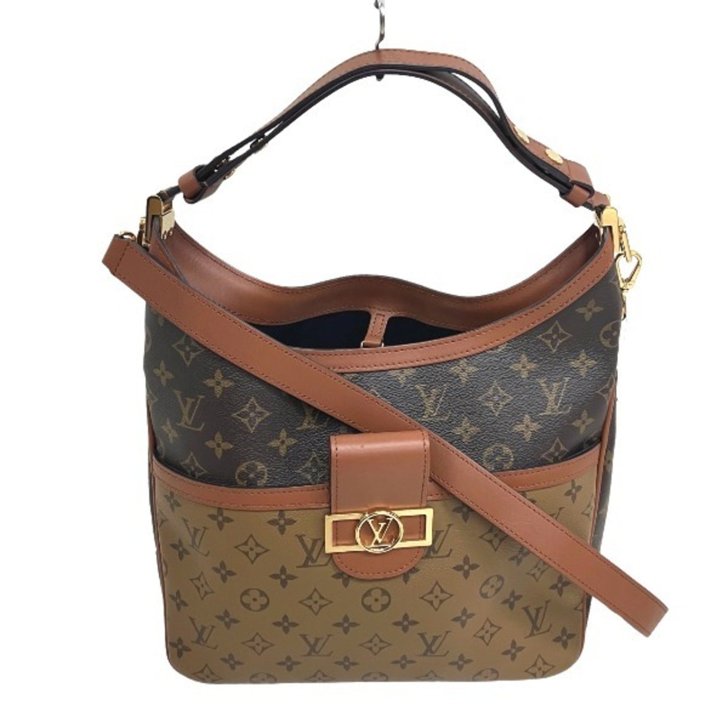 Louis Vuitton Monogram Canvas Brown Shoulder Bags