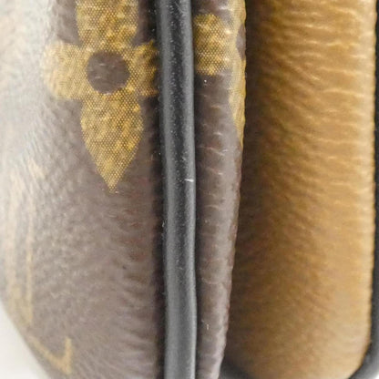 Louis Vuitton Coated Canvas Brown Shoulder Bags
