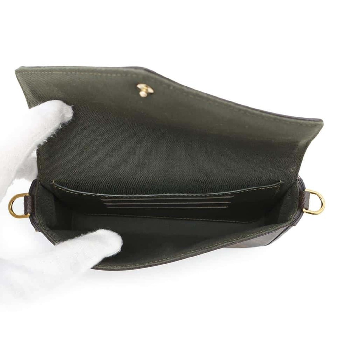 Louis Vuitton Monogram Canvas Green Shoulder Bags