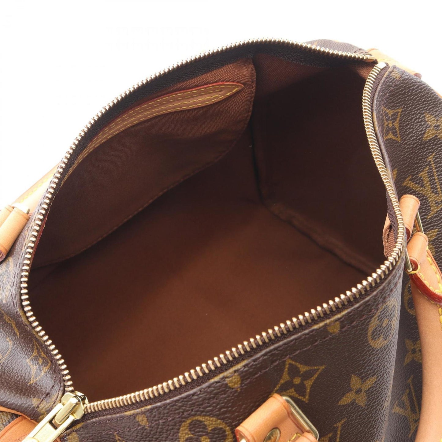 Louis Vuitton Coated Canvas Brown Handbags
