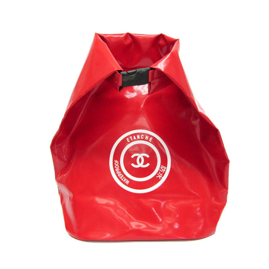 Chanel Pvc Red Backpacks