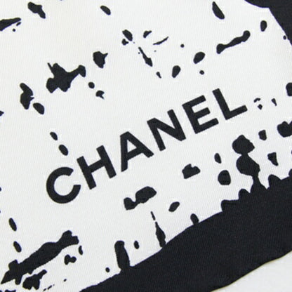 Chanel Silk Black Scarves