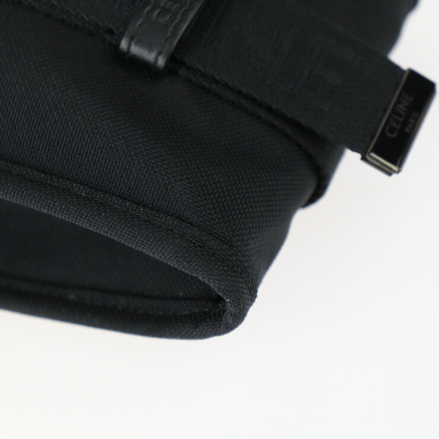 Celine Nylon Black Shoulder Bags