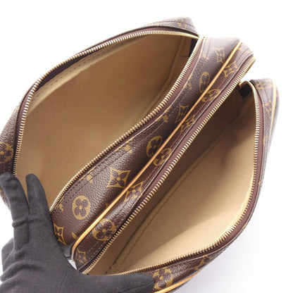 Louis Vuitton Coated Canvas Brown Shoulder Bags