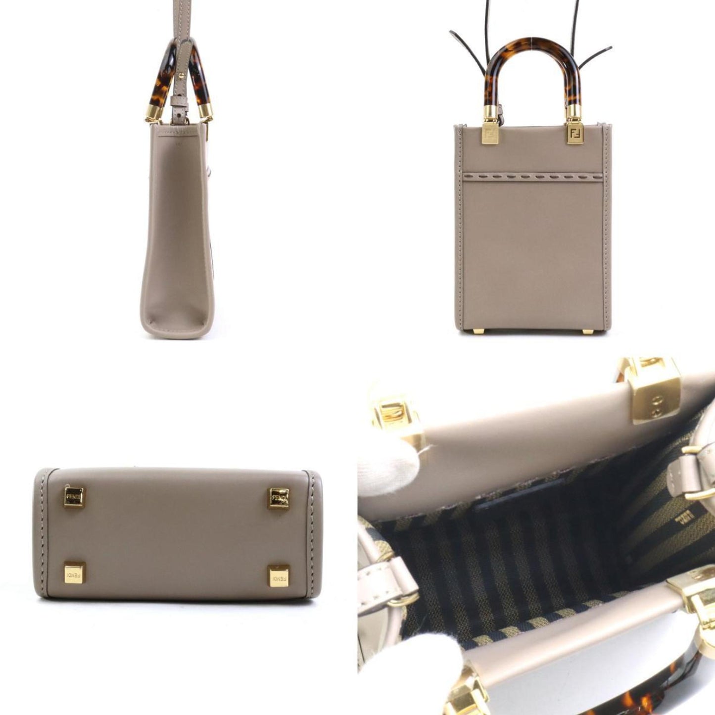 Fendi Others Gray Shoulder Bags