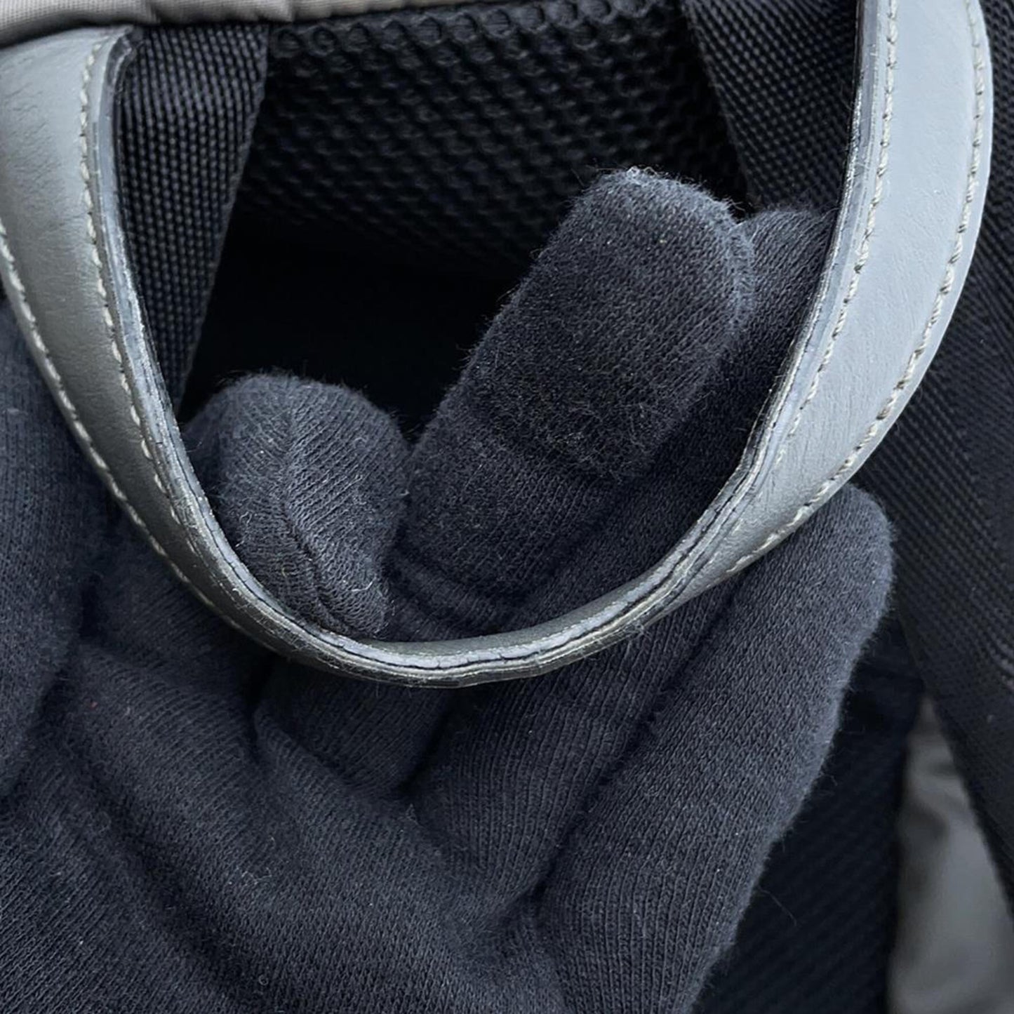 Fendi Nylon Gray Backpacks