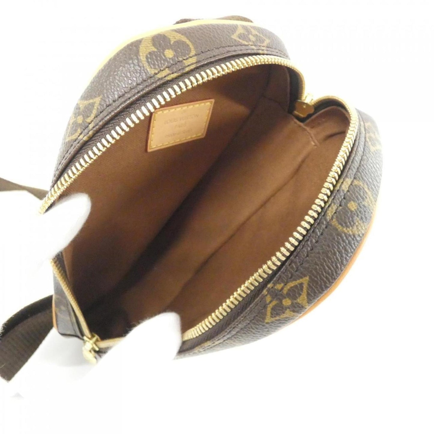 Louis Vuitton Coated Canvas Brown Shoulder Bags