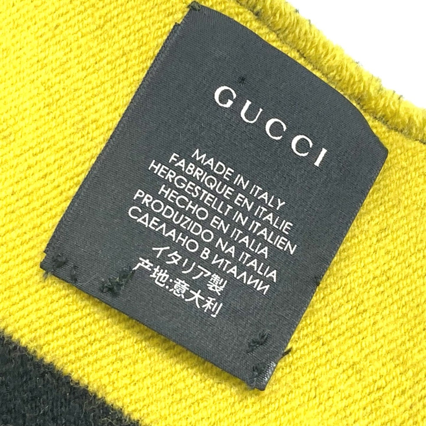 Gucci Wool Black Scarves