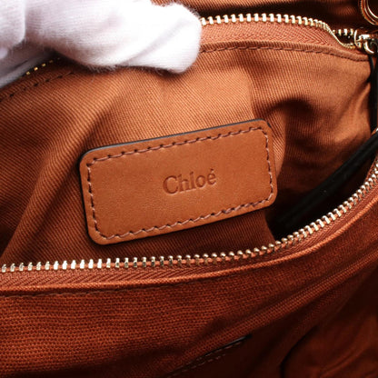 Chloé Canvas Brown Tote Bags