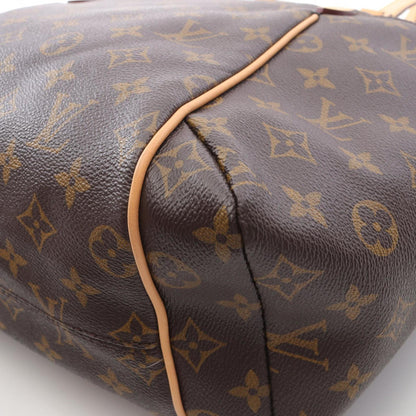 Louis Vuitton Coated Canvas Brown Tote Bags