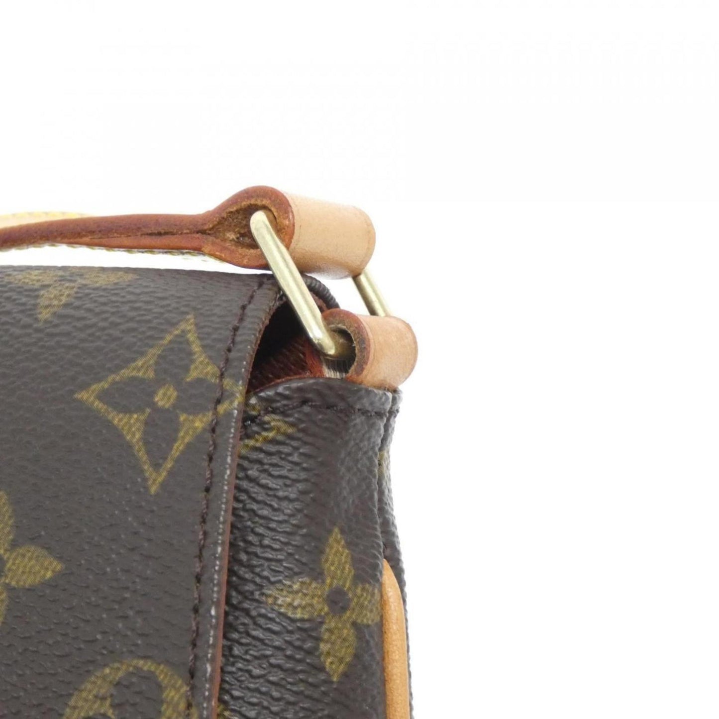 Louis Vuitton Coated Canvas Brown Shoulder Bags