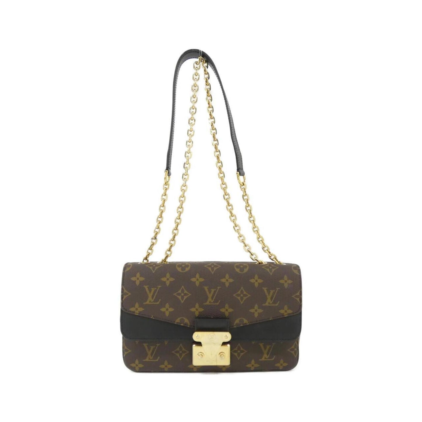 Louis Vuitton Monogram Canvas Black Shoulder Bags