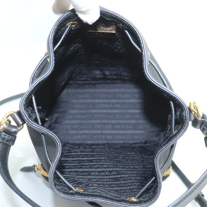 Prada Canvas Black Shoulder Bags