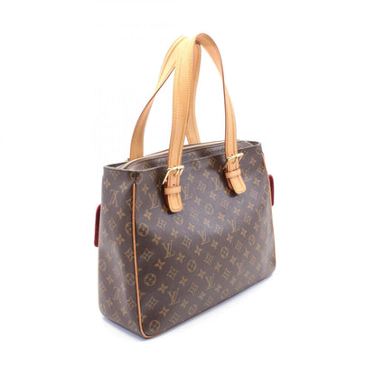 Louis Vuitton Coated Canvas Brown Handbags