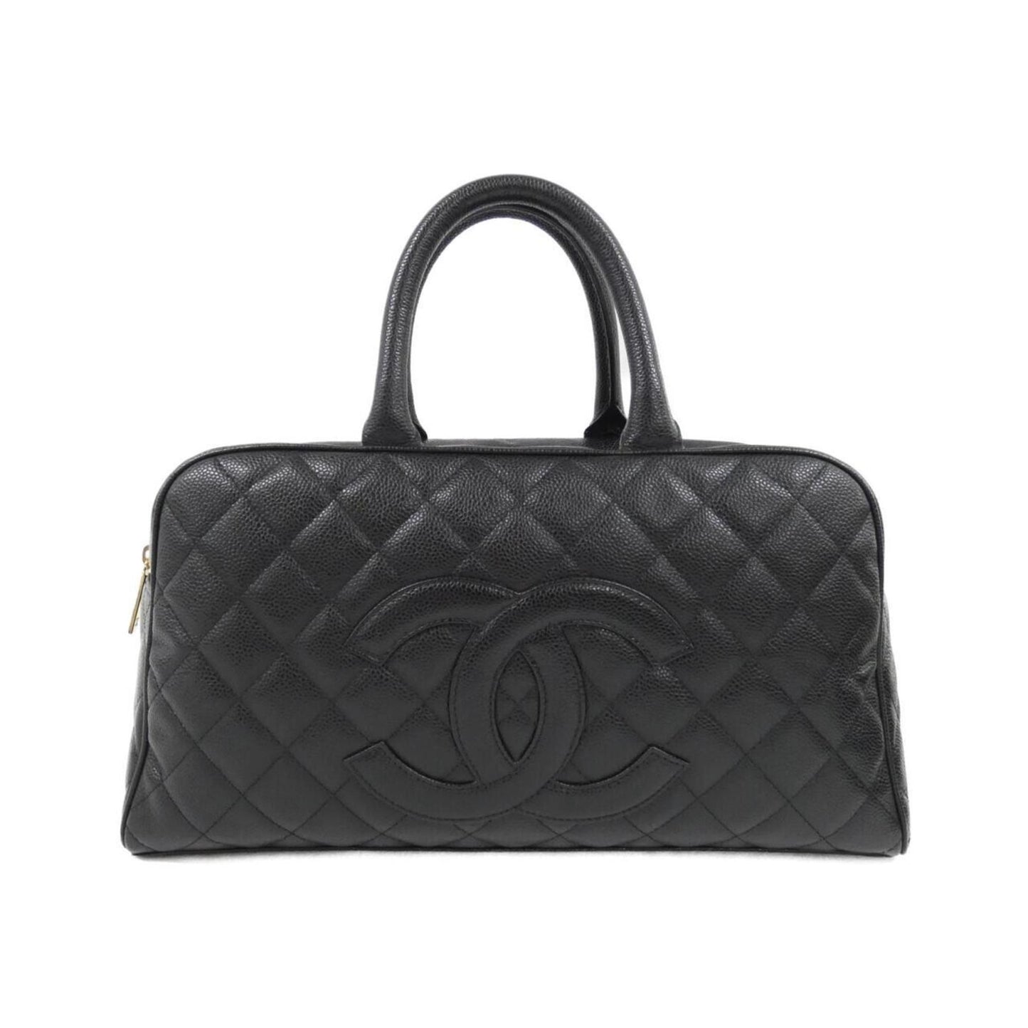 Chanel Calfskin Black Travel Bags