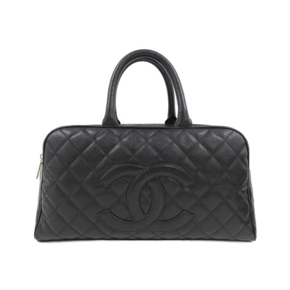 Chanel Calfskin Black Travel Bags