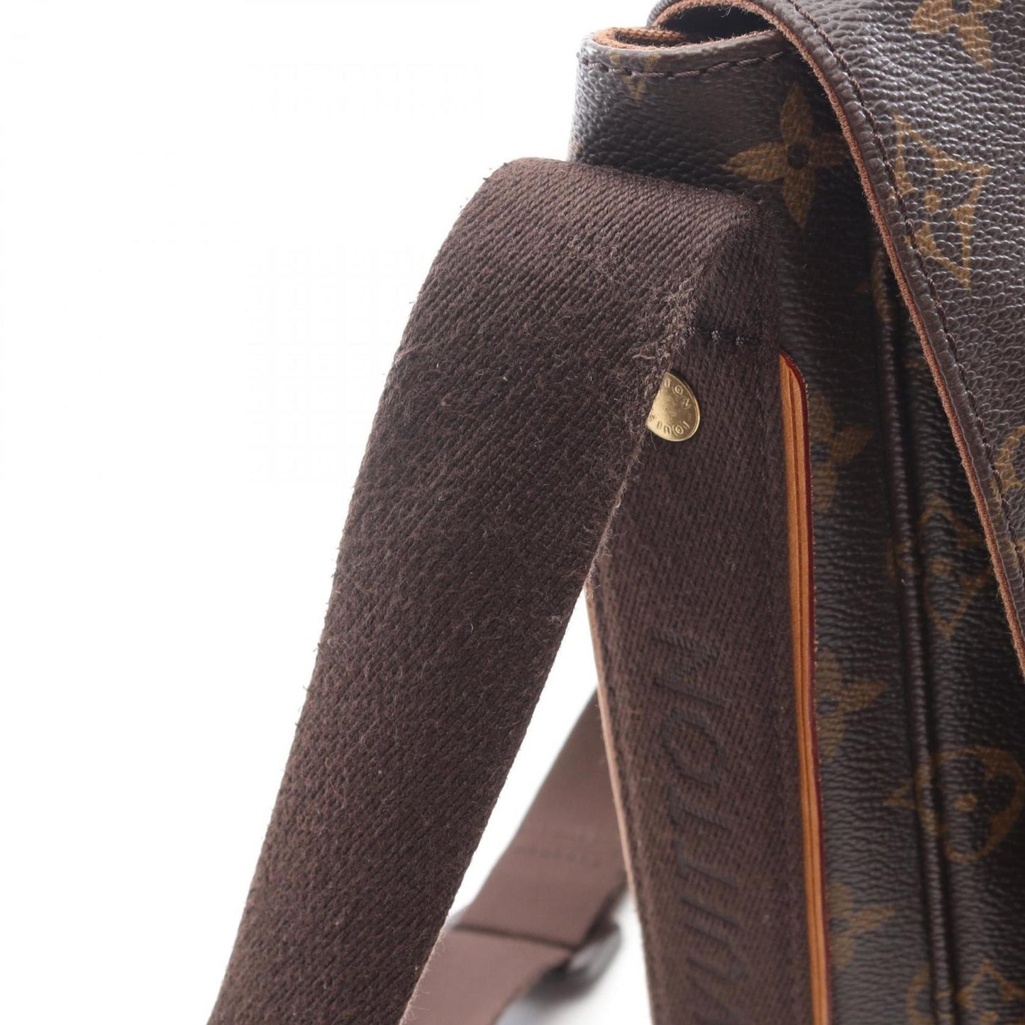 Louis Vuitton Coated Canvas Brown Shoulder Bags