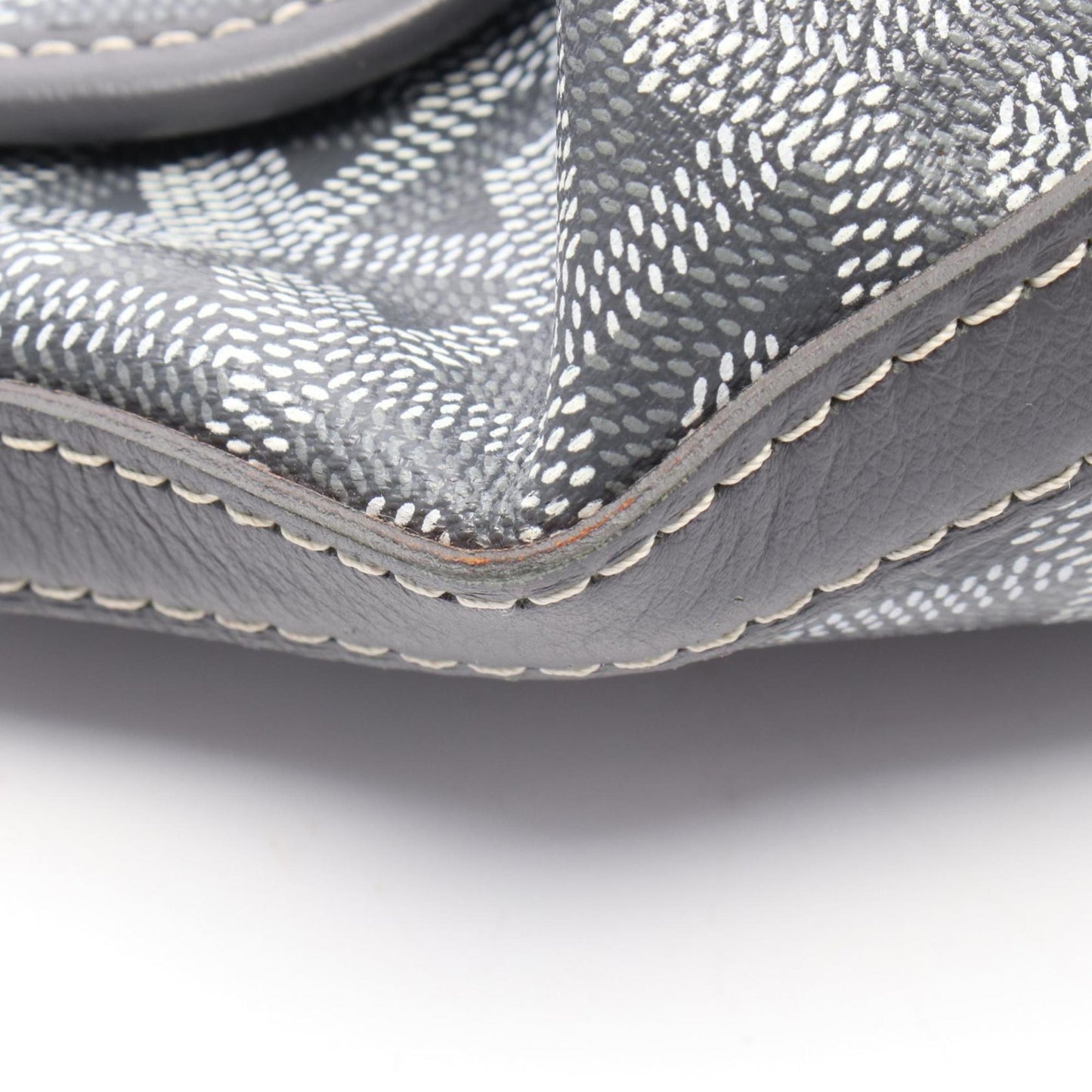 Goyard Coated Canvas Gray Shoulder Bags