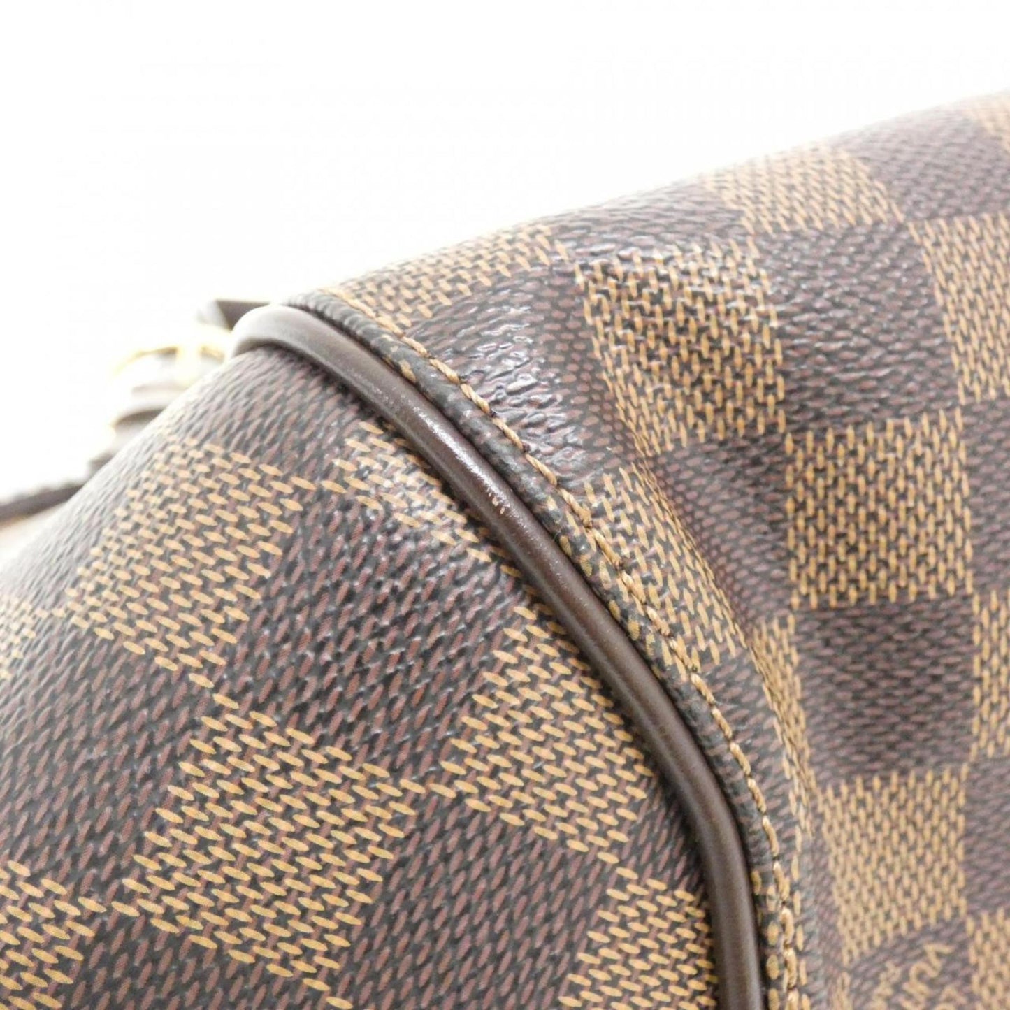 Louis Vuitton Coated Canvas Brown Handbags