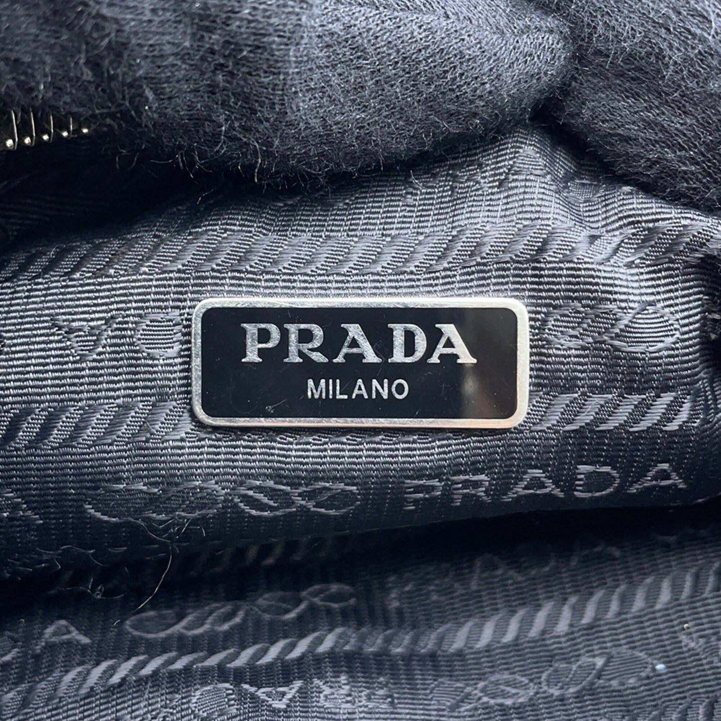Prada Nylon Black Shoulder Bags