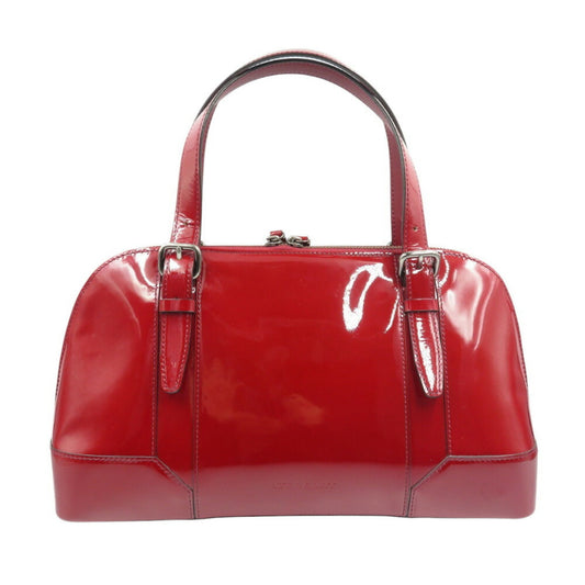 Burberry Patent Red Tote Bags