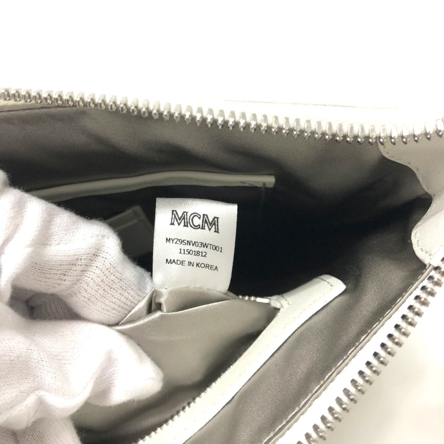 Mcm Others White Clutch Bags