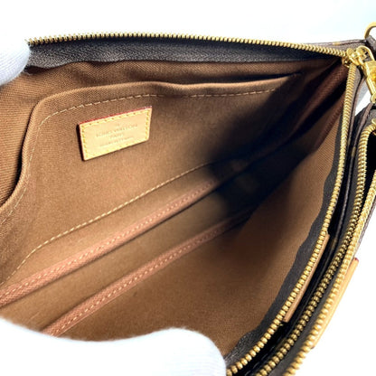 Louis Vuitton Monogram Canvas Brown Shoulder Bags