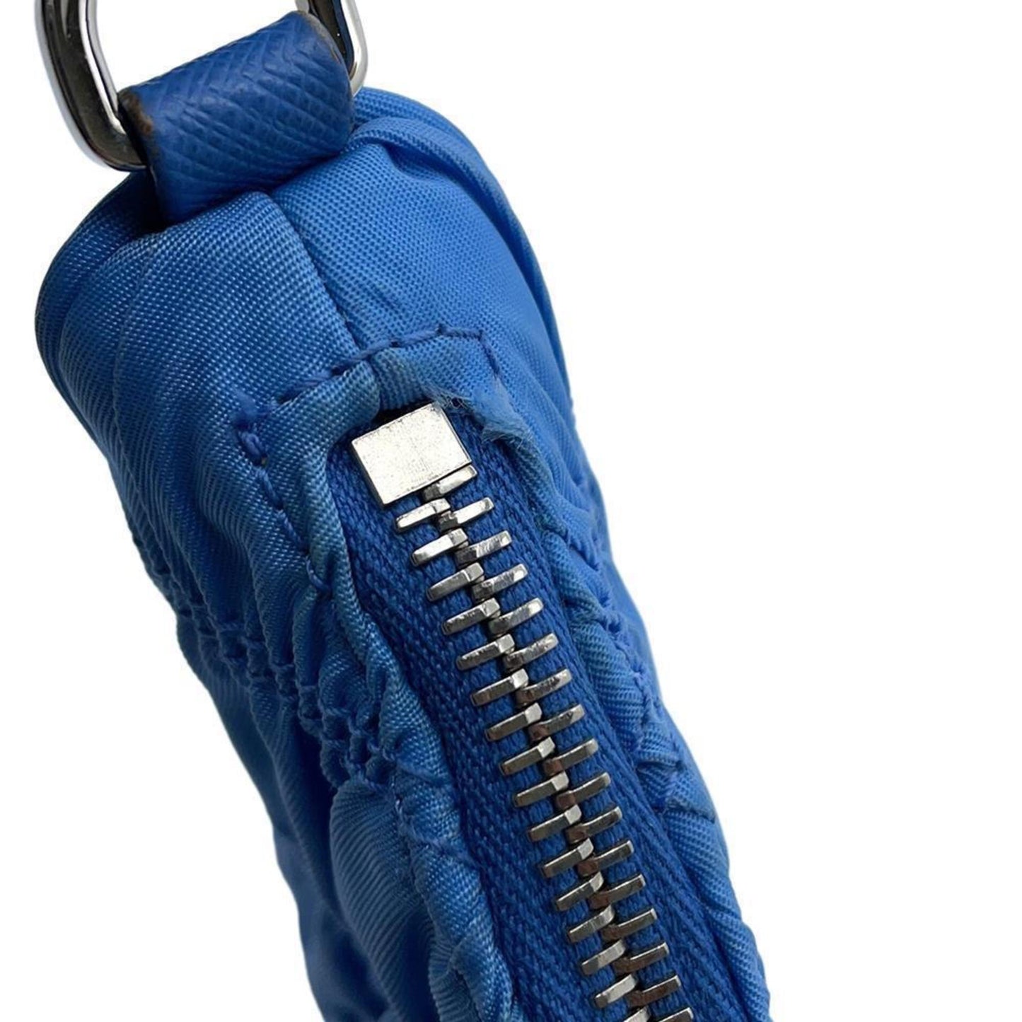 Prada Nylon Blue Shoulder Bags