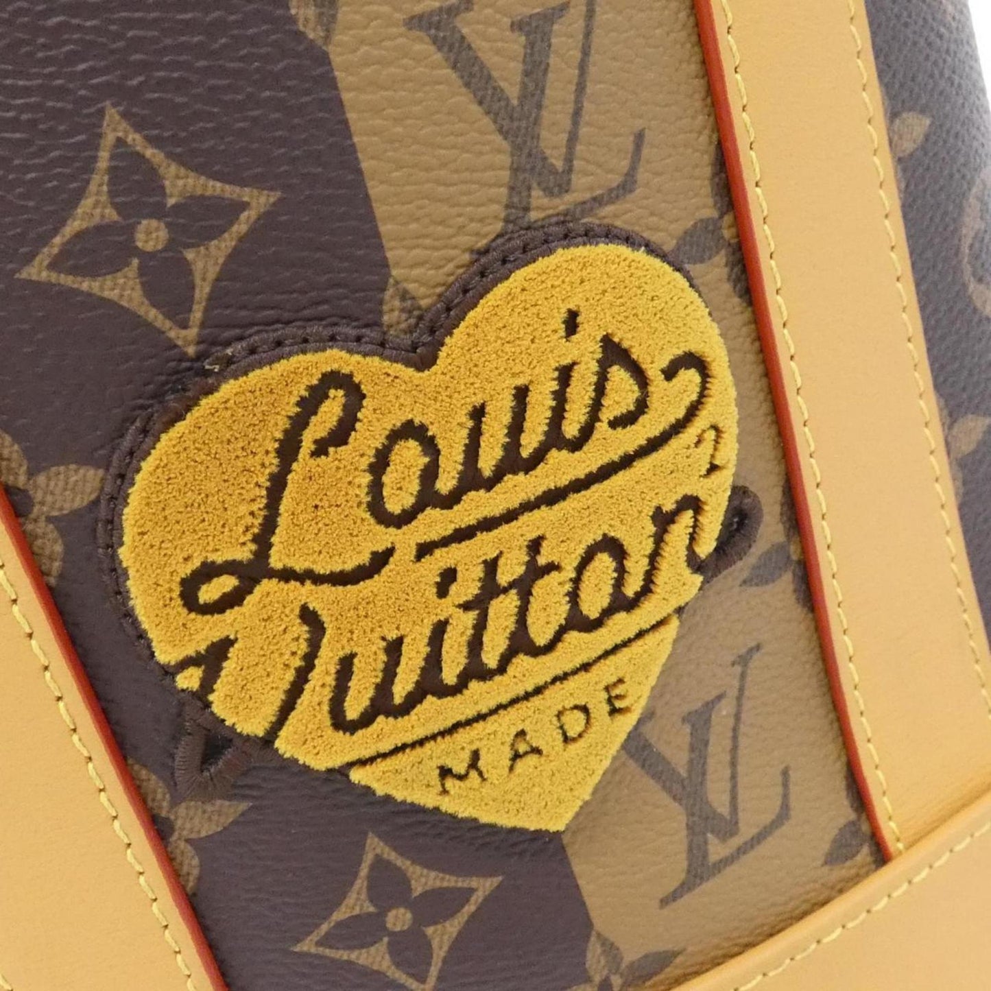 Louis Vuitton Coated Canvas Brown Shoulder Bags