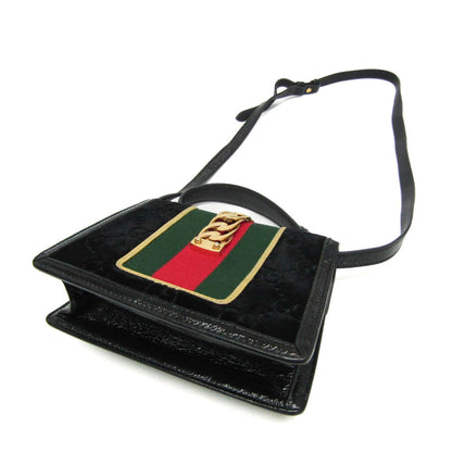 Gucci Velvet Black Handbags