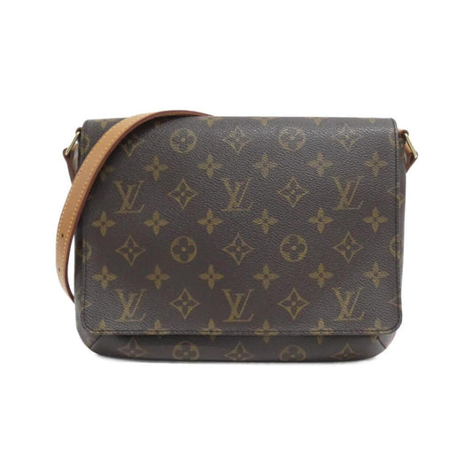 Louis Vuitton Coated Canvas Brown Shoulder Bags