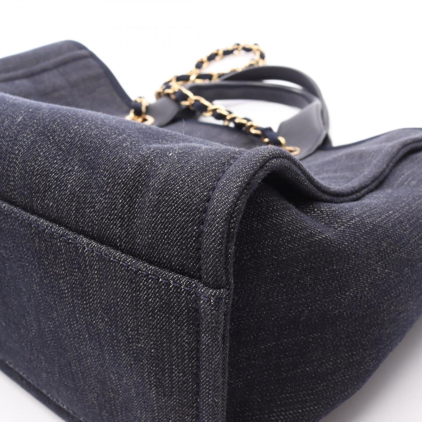 Chanel Denim Blue Tote Bags