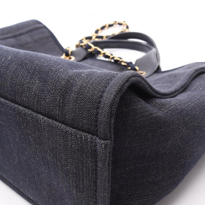 Chanel Denim Blue Tote Bags