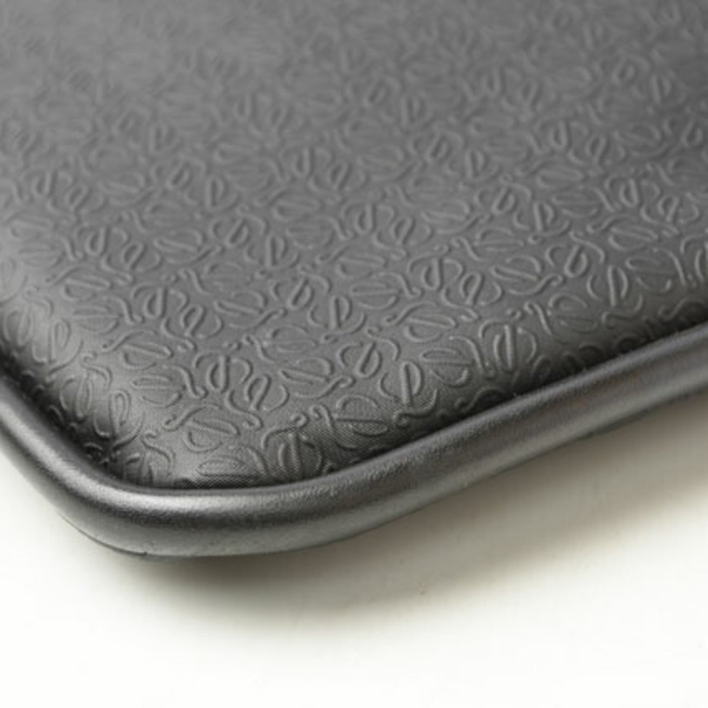 Loewe Coated Canvas Black Shoulder Bags