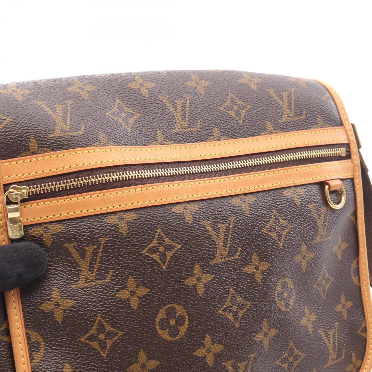 Louis Vuitton Coated Canvas Brown Shoulder Bags