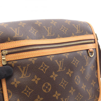 Louis Vuitton Coated Canvas Brown Shoulder Bags