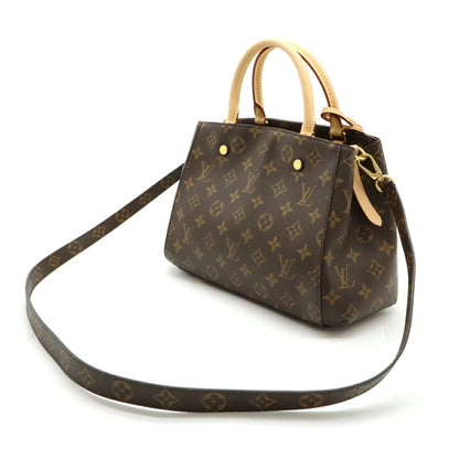 Louis Vuitton Monogram Canvas Brown Handbags