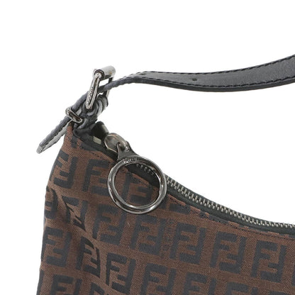 Fendi Canvas Black Shoulder Bags
