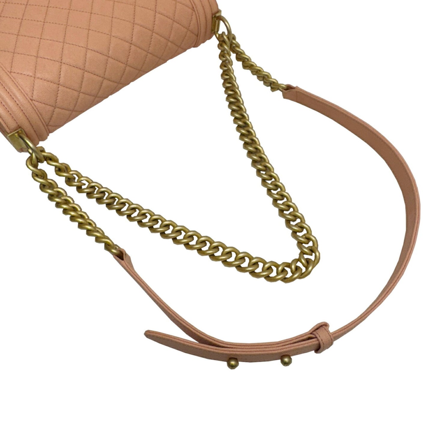 Chanel Calfskin Gold Shoulder Bags