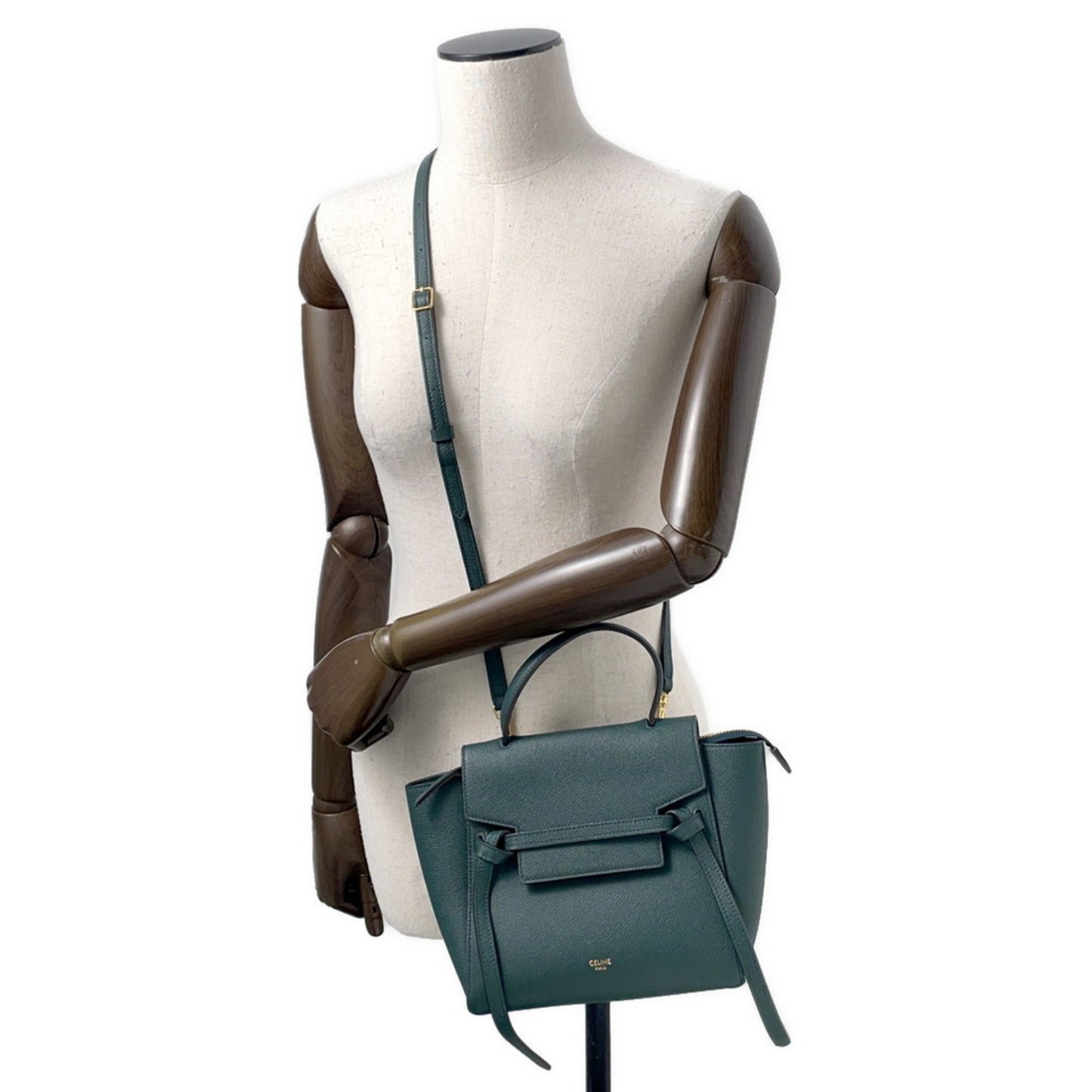 Celine Others Green Handbags
