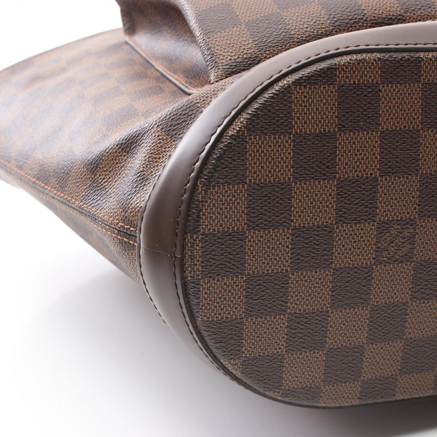 Louis Vuitton Coated Canvas Brown Handbags