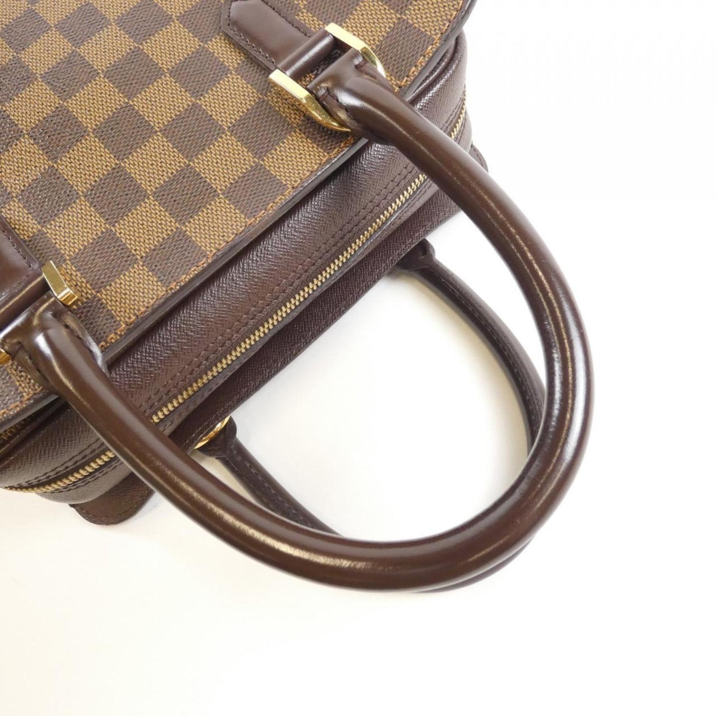 Louis Vuitton Coated Canvas Brown Handbags