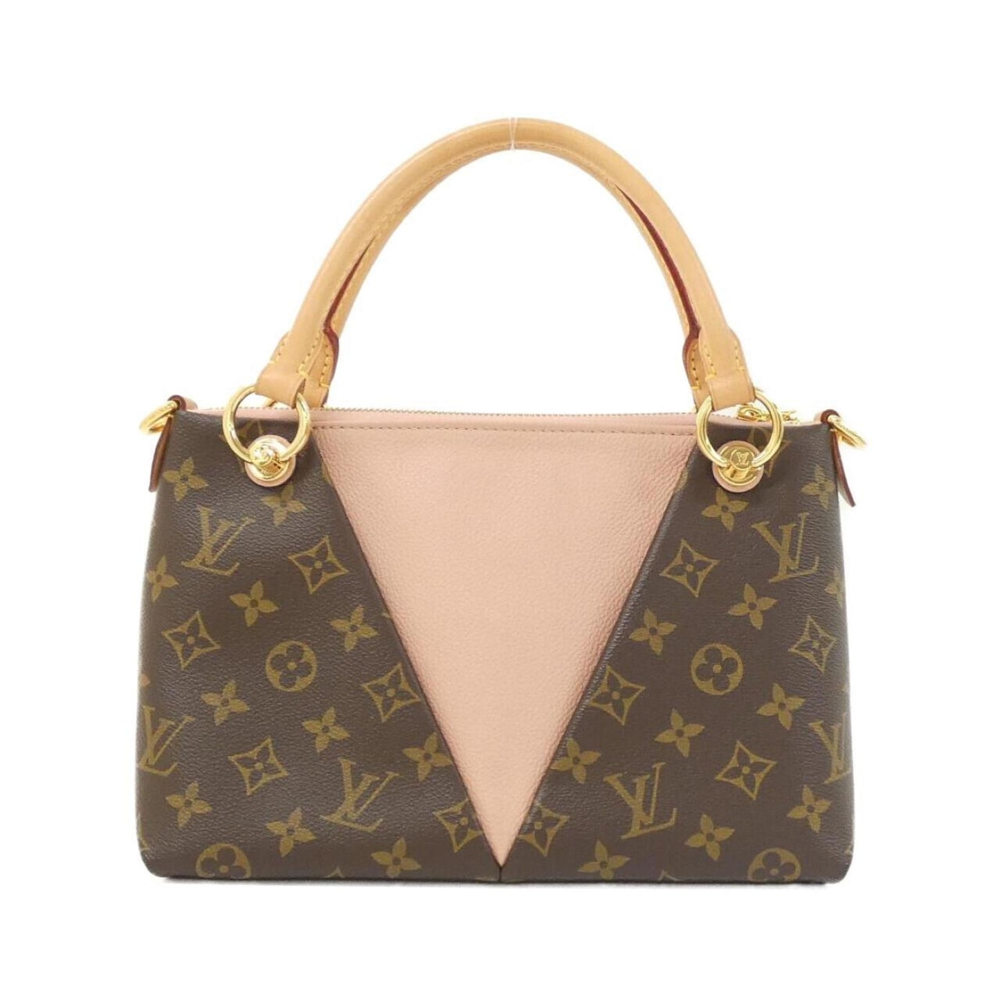 Louis Vuitton Coated Canvas Brown Handbags